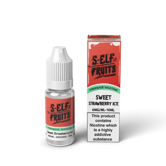 S-Elf Fruits - Sweet Strawberry Ice HPG 10ml E-Liquid