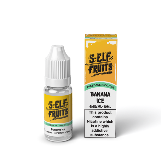 S-Elf Fruits - Banana Ice 10ml HPG E-Liquid