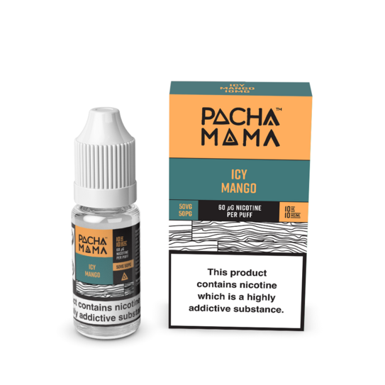 Pacha Mama Nic Salt E-Liquids - Icy Mango - 10ml