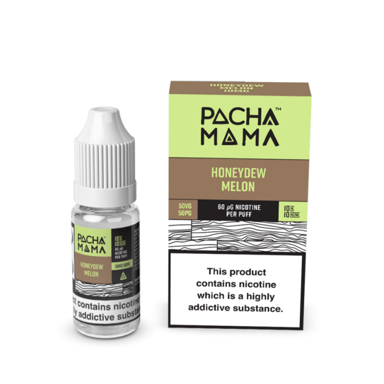Pacha Mama Nic Salt E-Liquids - Honeydew Melon - 10ml