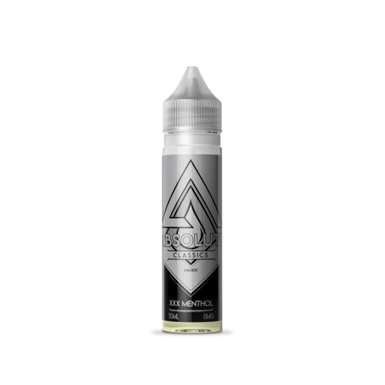 Absolute Classics Platinum - XXX Menthol Shortfill E-liquid (50ml)