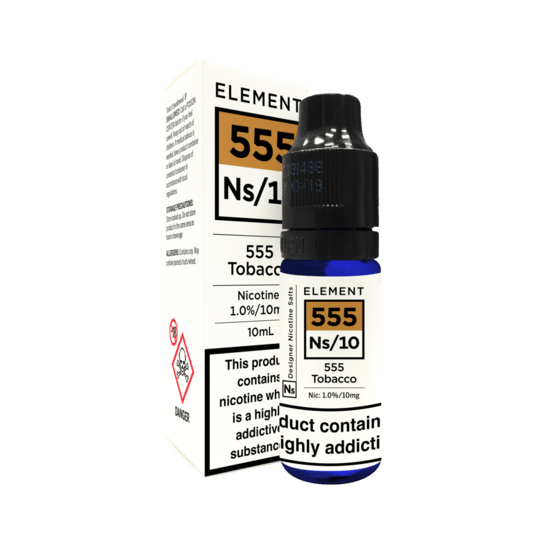 Element NS10 - 555 Tobacco 10ml Nic Salt E-Liquids