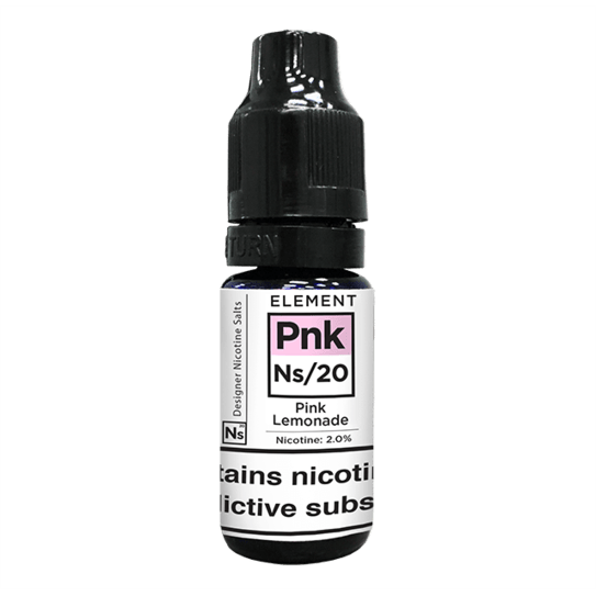 Element NS20 - Pink Lemonade 10ml Nic Salt E-Liquid