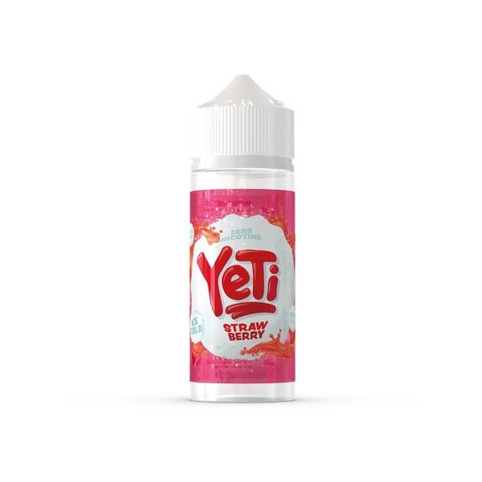 YETI - Strawberry Ice Shortfill E-liquid (100ml)